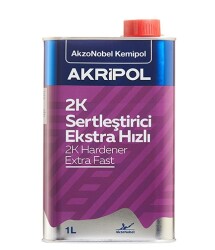 Akzo Nobel Kemipol Akripol 2K Akrilik Sertleştirici Hızlı 1 Litre (Koli = 6 Adet) - 1