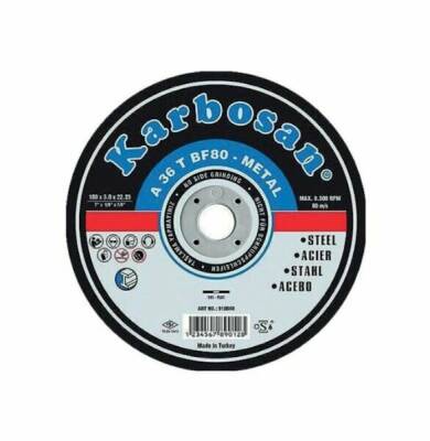 Karbosan Metal Kesme 115X3 Nk Düz 910910 (Paket = 50 Adet) - 1