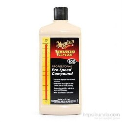 Meguiars 100 Pasta M-10032 Pro Speed Compund Çizik Çıkarıcı Pasta 945 ml (Koli = 6 Adet) - 1