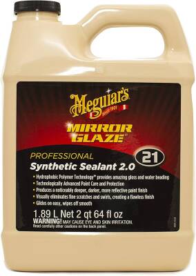 Meguiars 21 Cila M-2164 Su Tutmayan Sentetik Koruyucu Wax 1,89 Lt (Koli = 6 Adet) - 1