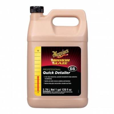 Meguiars 66 Cila M-6601 Hızlı Yüzey Temizleyici/ Koruyucu Wax 3,79 lt (Koli = 4 Adet) - 1