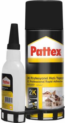 Pattex 200ml + 35 ml 2K Profesyonel Hızlı Yapıştırıcı Mdf Kit (Koli = 24 Adet) - 1