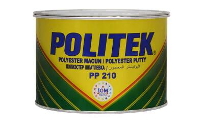 Politek Çelik Macun Polyester Macun 2700 gr (Koli = 6 Adet) - 1