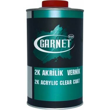 Sintaş Garnet 2K Akrilik Vernik 1 Litre (Koli = 6 Adet) - 1