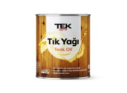 Tek Boya Tik Yağı (Teak Oil) 0,75 lt (Koli = 6) - 1