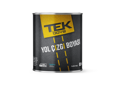 Tek Boya Yol Çizgi Boyası 20/1 (12 litre) (Palet = 48 Adet) - 1