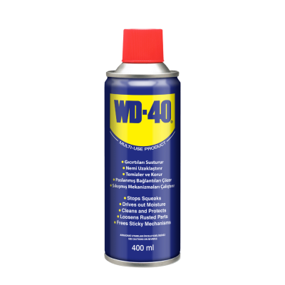 Wd-40 Çok Amaçlı Yağlayıcı ve Pas Sökücü 400 ml (Koli = 24 Adet) - 1